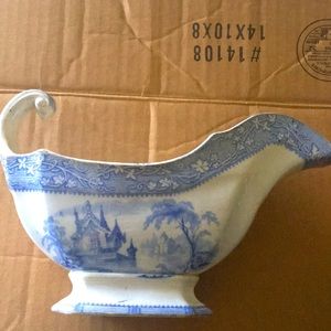 Antique Davenport 26 gravy boat.  Rare